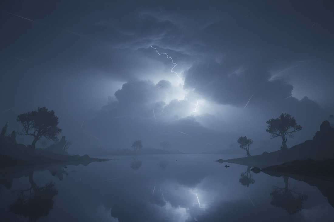 The Charged Quiet